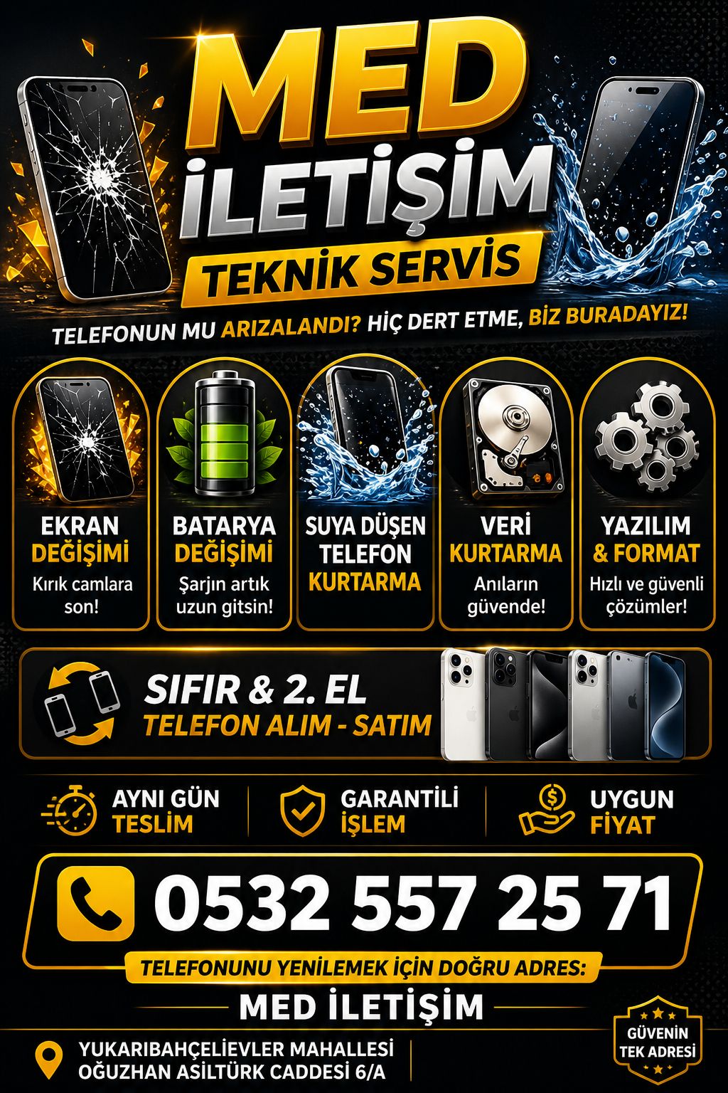 MED İletişim reklam görseli